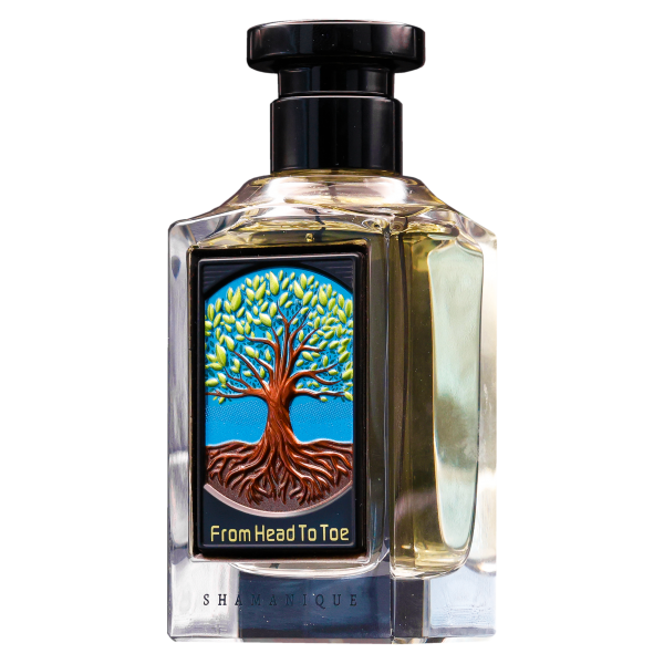 From Head to Toe by Shamanique – Parfum Unisex Aromatic și Revigorant cu Note de Rozmarin, Ghimbir, Eucalipt și Citrice (100ml)