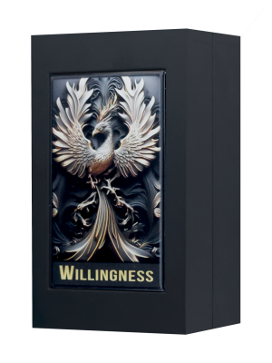 Willingness by Shamanique – Parfum Unisex Aromatic și Condimentat cu Note de Rozmarin, Mentă, Eucalipt și Scorțișoară (100ml)