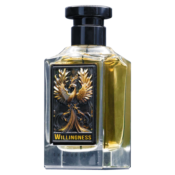 Willingness by Shamanique – Parfum Unisex Aromatic și Condimentat cu Note de Rozmarin, Mentă, Eucalipt și Scorțișoară (100ml)